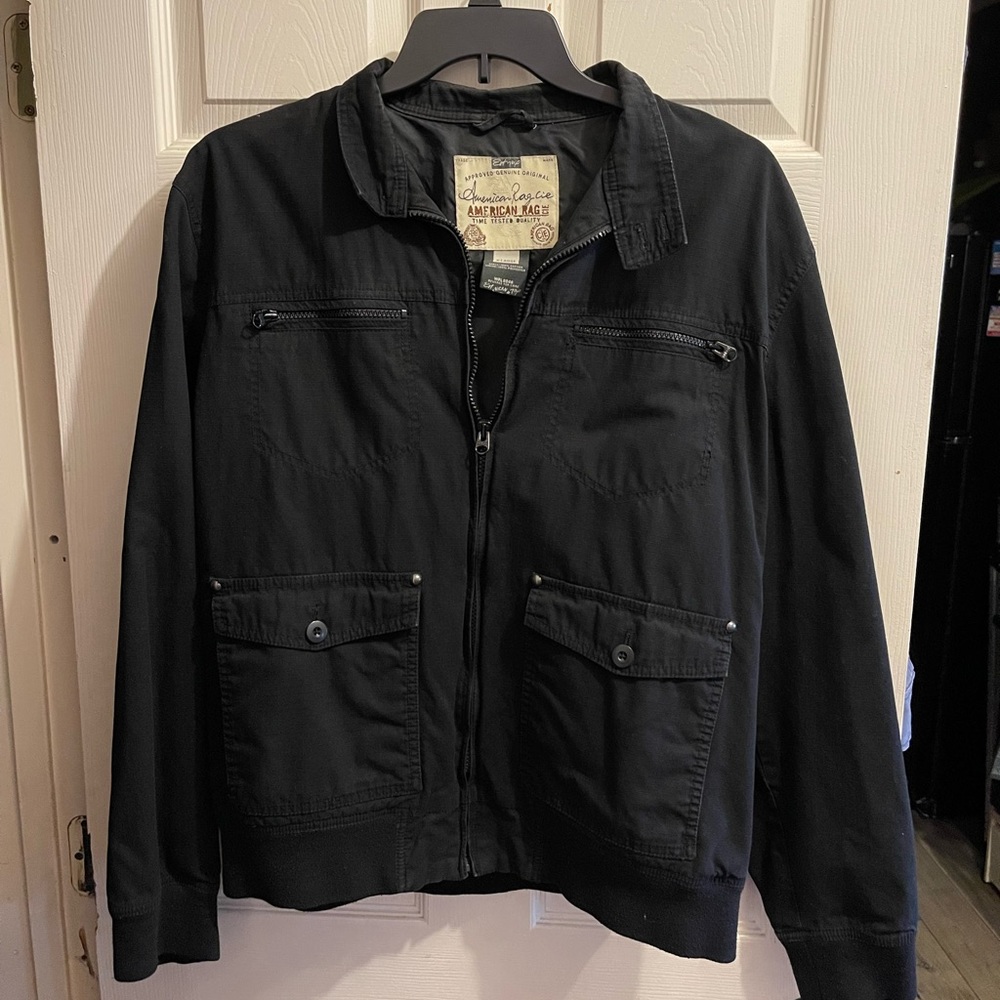 American Rag Black Mens Jacket XL